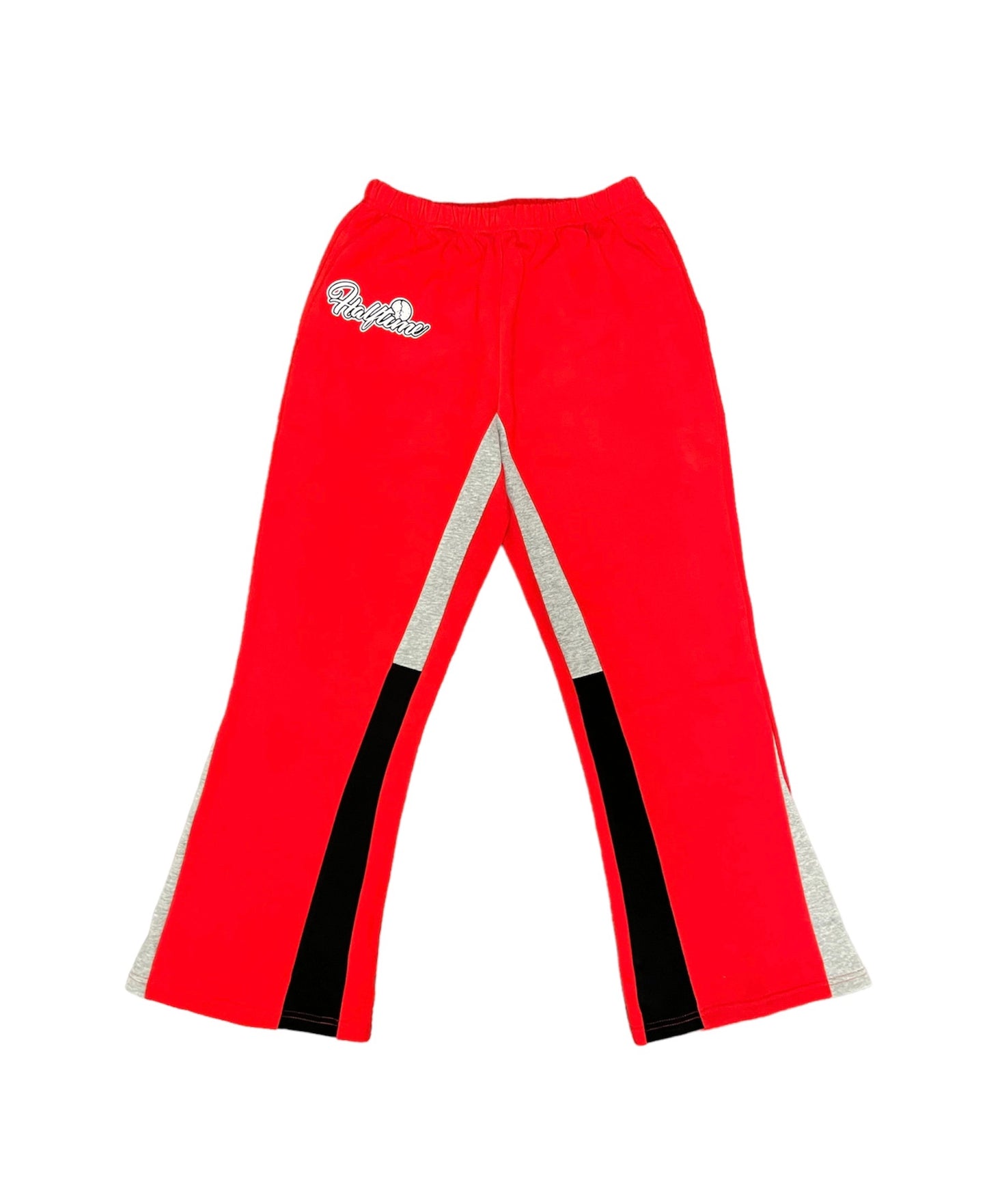 Red Halftime Flared Sweatpants (Unisex)