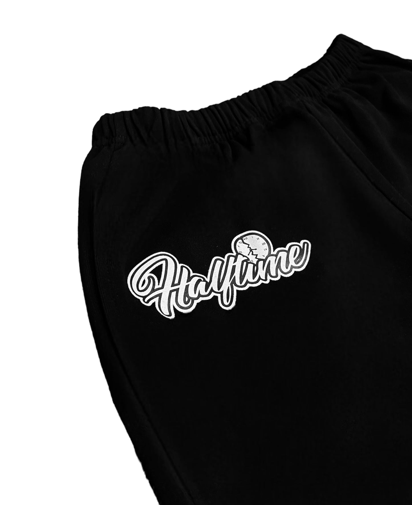 (NEW) Black Halftime Flared Sweatpants (Unisex)